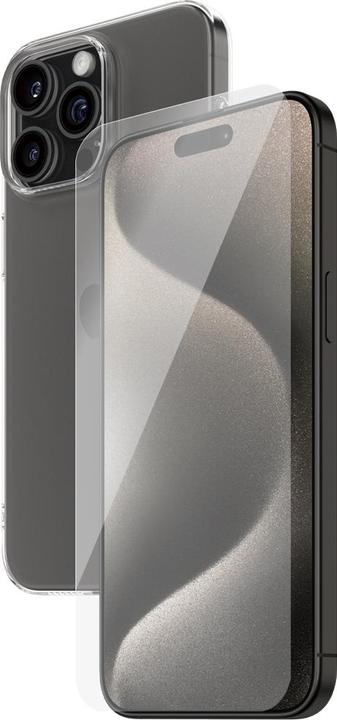 PanzerGlass SICURO. Confezione 2 in 1 iPhone 2023 iPhone 6.7 Pro Max (1 Pezzo/i, Apple iPhone 15 Pro Max)