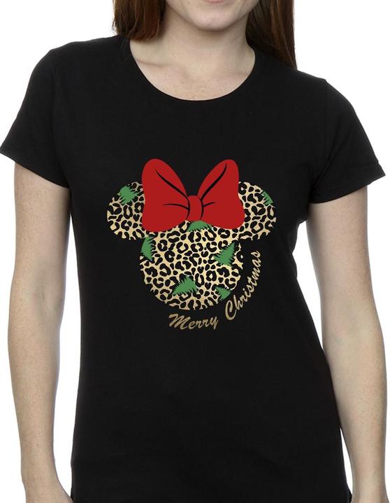 Produktbild Disney Minnie Mouse Leopard Christmas TShirt (XXL)