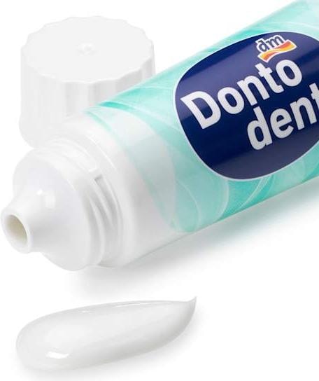 Actual product image dm Dontodent Sensitive toothpaste