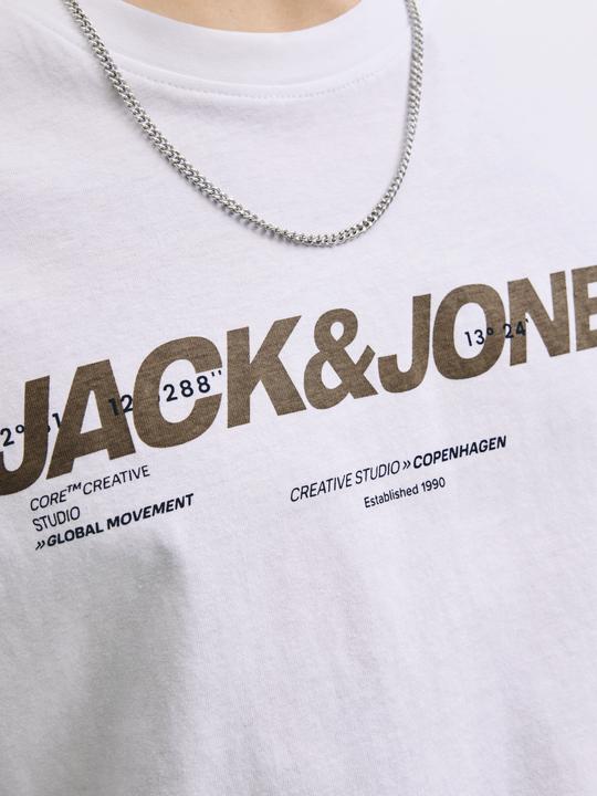 Produktbild Jack & Jones Gedruckt Rundhalsausschnitt T-shirt T-shirt (L)