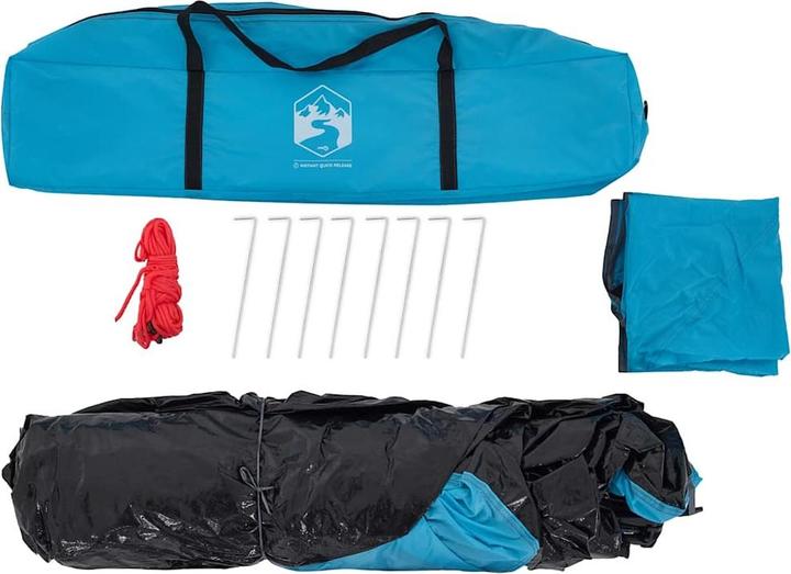 Produktbild vidaXL Kuppel-Campingzelt 5 Personen Quick Release (Kuppelzelt, 4 kg, 5 Personen)