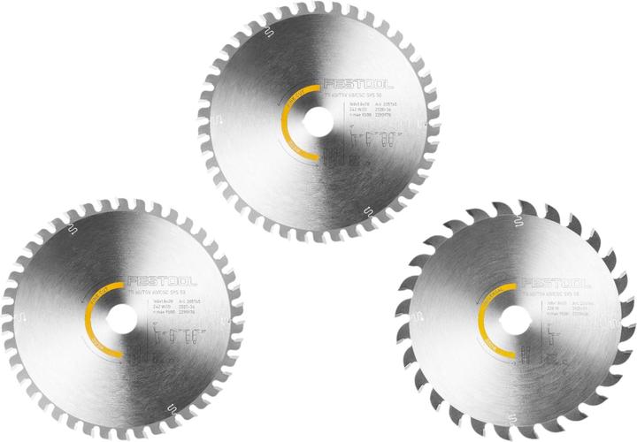 Actual product image Festool Kreissägeblatt-Set KSB-SORT/3 W 168x1,8