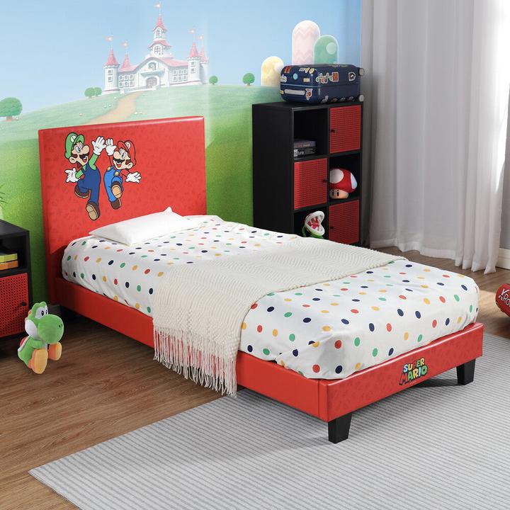 Image du produit X Rocker Lit de jeu Super Mario Bros Rouge