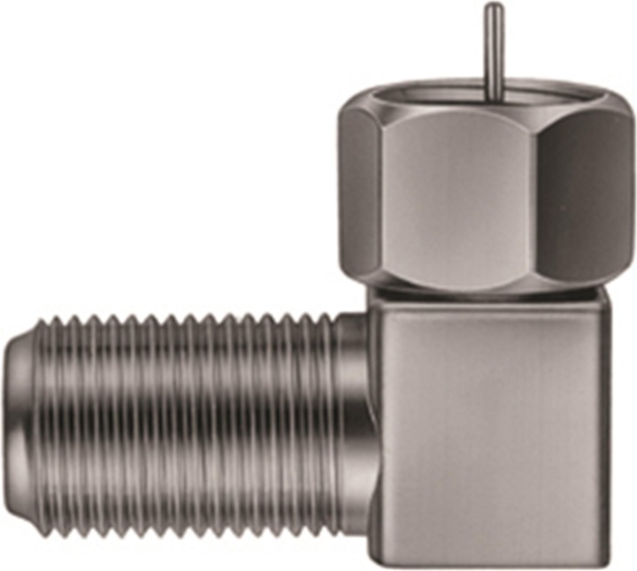 Produktbild Triax Winkeladapter WFC 01 gewinkelt F-Buchse/F-Stecker (Antennenkabel)