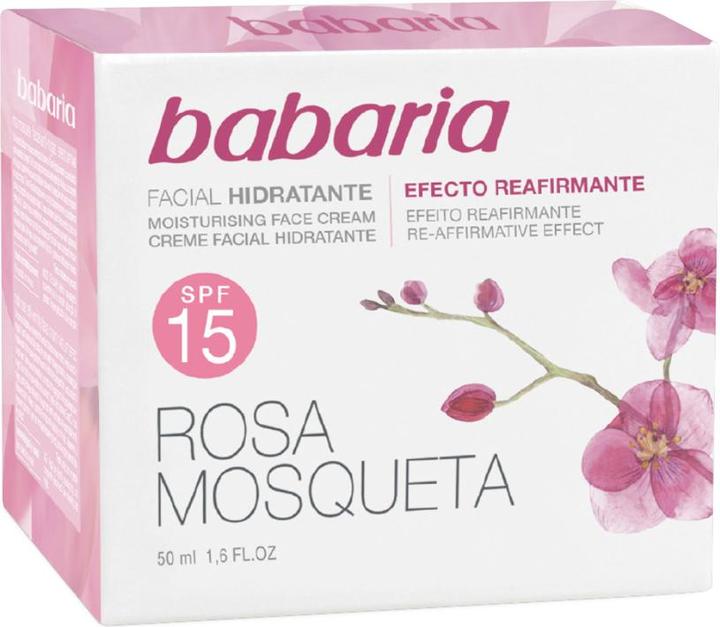 Actual product image Babaria 8410412056243 (50 ml, Day cream, SPF 15)