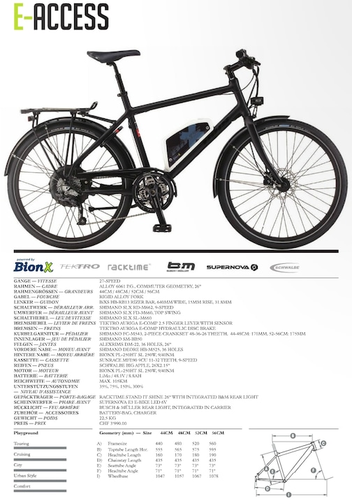 Produktbild BiXS E-Access (52 cm)