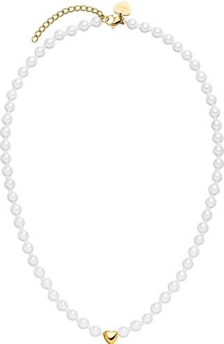 Produktbild Purelei Lovely Kette (Glasperlen, Edelstahl 18K vergoldet, Muschelperlen)