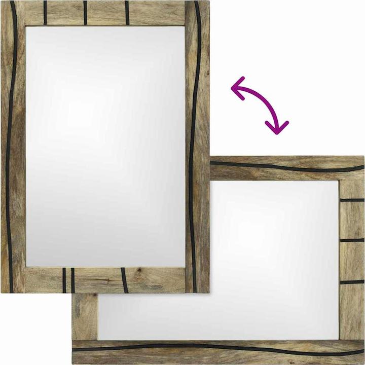 Actual product image vidaXL Moderne Badezimmerdekoration (50 x 2.50 cm)