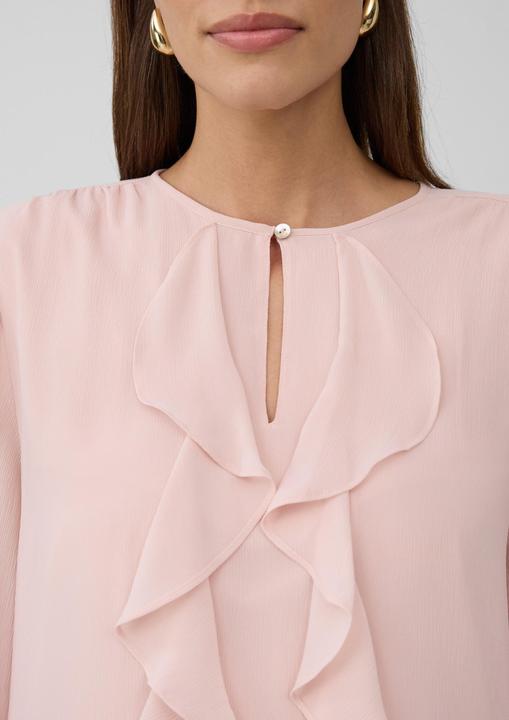 Immagine prodotto s.Oliver Bluse Leichte Volant-Bluse mit Viskose-Futter (46)