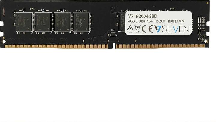 Produktbild V7 4GB DDR4 2400MHZ CL17 (1 x 4GB, 2400 MHz, DDR4-RAM, DIMM)