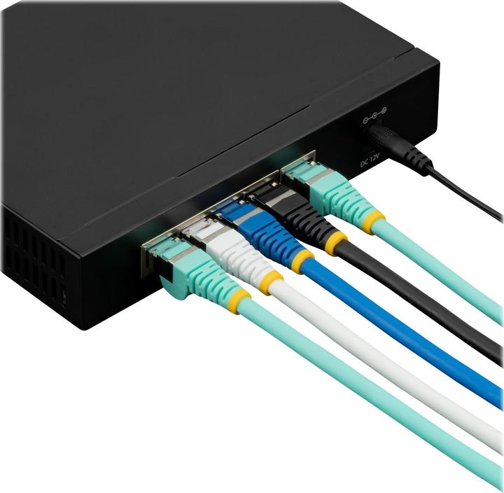 Actual product image StarTech COM 5m CAT6a Cable LSZH 10 Gigabit RJ45 LAN Cable SFTP Patch Cable CAT6a Installation Cable Abgesc (SFTP, CAT6a, 5 m)