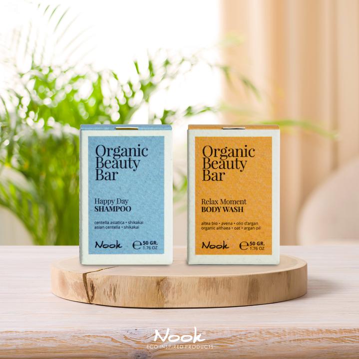 Immagine prodotto Nook Organic Beauty Bar RELAX MOMENT BODY WASH - detergente solido lenitivo e nutriente