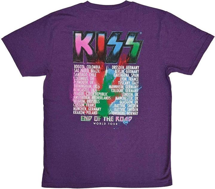 Produktbild KISS End Of The Road TShirt Rückseitiger Aufdruck (XL)
