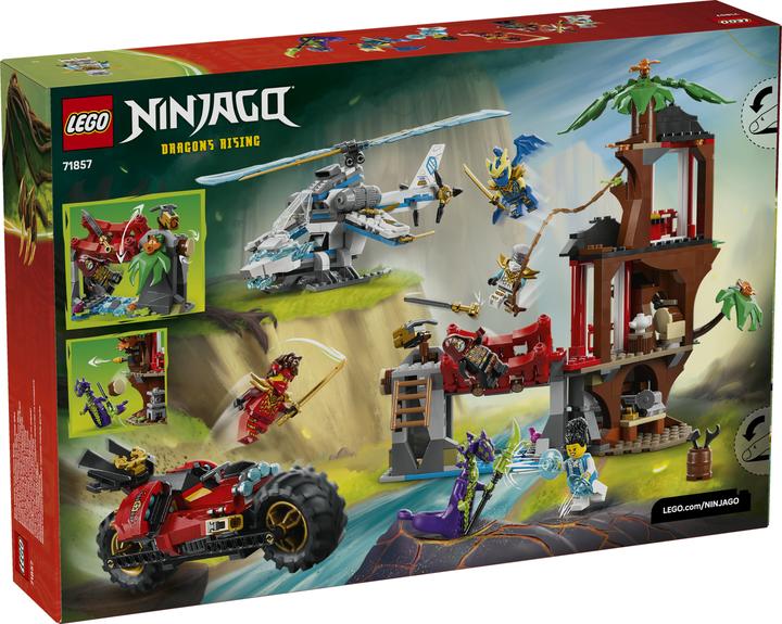 Actual product image LEGO Showdown am Baumhaus mit dem Ninja-Bike