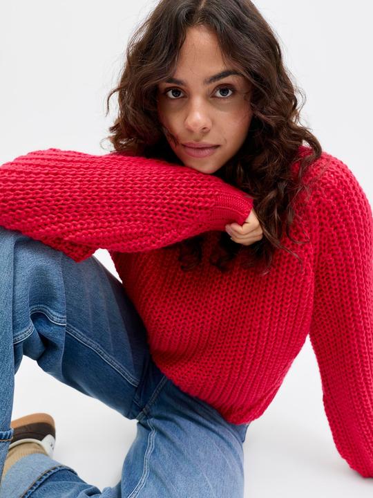 Produktbild JJXX Jxkelly Chunky Crew Neck Knit Sn (XL)