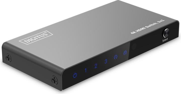 Actual product image Digitus 4K HDMI Switch, 3x1