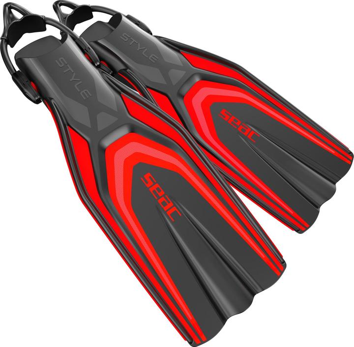 Produktbild Seac Geräteflosse Style Sling Strap Rot M/L (M/L)