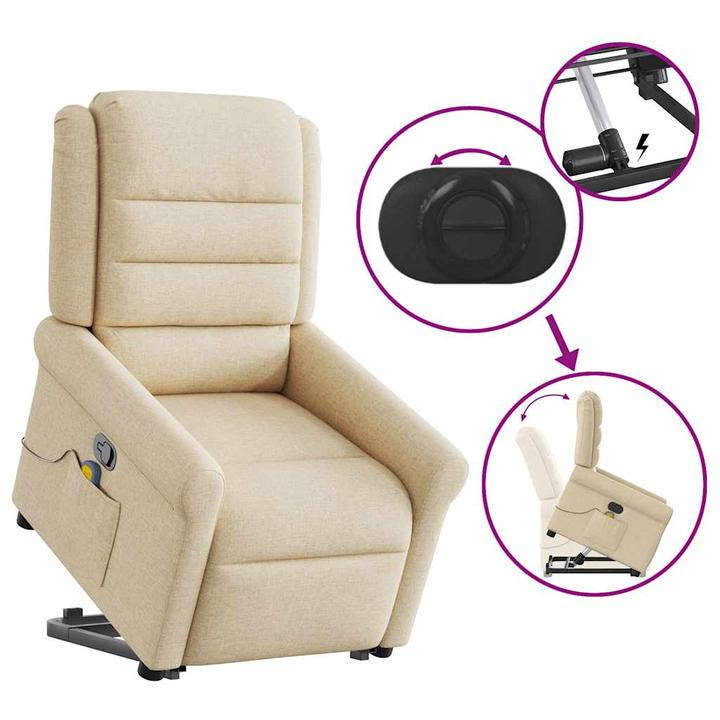 Image du produit vidaXL Massagesessel mit Aufstehhilfe