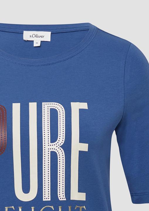 Immagine prodotto S.Oliver T-Shirt Jersey-T-Shirt im Slim Fit mit Frontprint (40)