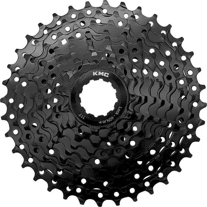 KMC React Cassette 9 Speed - 11/36T - (4 pcs) (9-fach, 11-36)