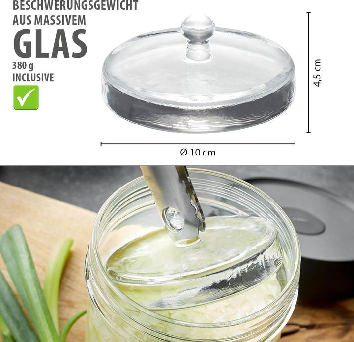 Actual product image GEFU NATIVO fermentation jar, 1.5 l (1 pcs., 1.50 l)