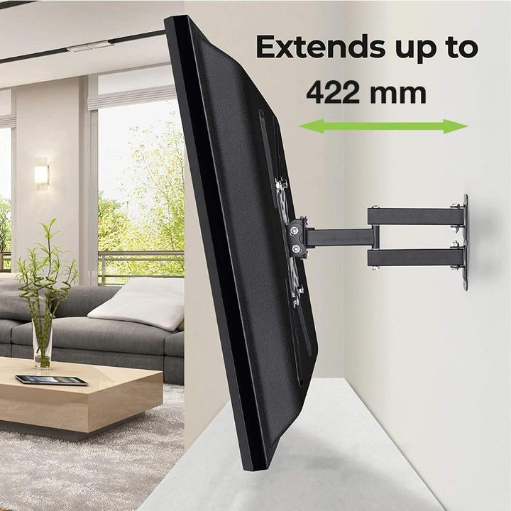 Produktbild Techly Klammer für LCD-Display - Schwarz - Bildschirmgrösse: 81.3-139.7 cm (32"-55") (Wand, 30 kg, 32" - 55")