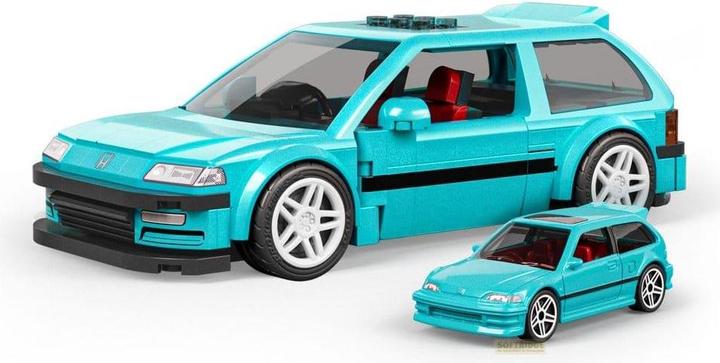 Mattel Brick Shop Hot Wheels Speed Honda 2