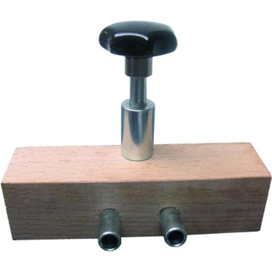 Anuba, Bohrereinsatz, Bohrlehren für -Stahlzargenbänder (18 mm)