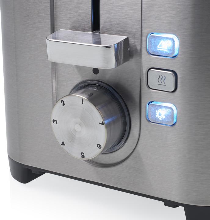 Image du produit Princess Grille-pain en acier 142400 2 - 7 niveaux réglables - 850 W