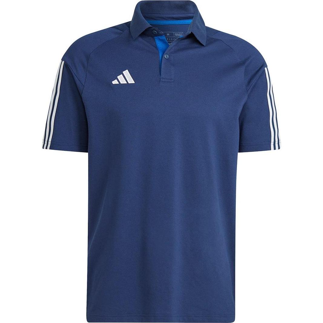adidas, Herren, Fussballtrikot, Herren Tiro 23 Wettkampfpolo Marineblau HK8052 (M) (M), Blau, M