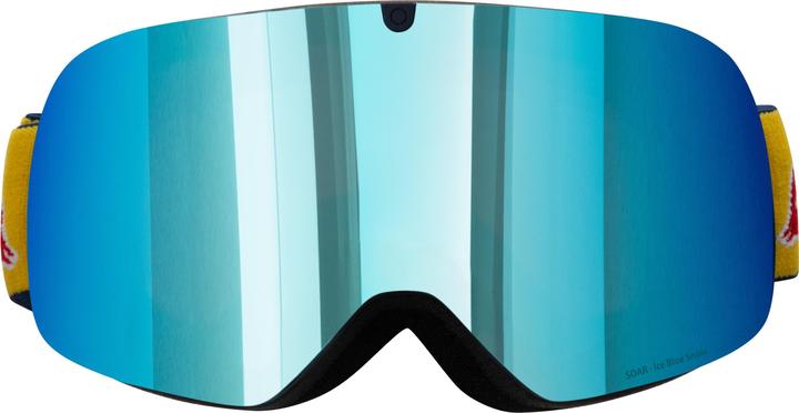 Red w Blue Mirror Cat 3 (VLT 13%)