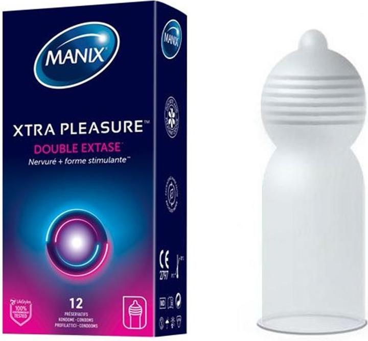 Actual product image Manix Xtra pleasure (12 pcs.)