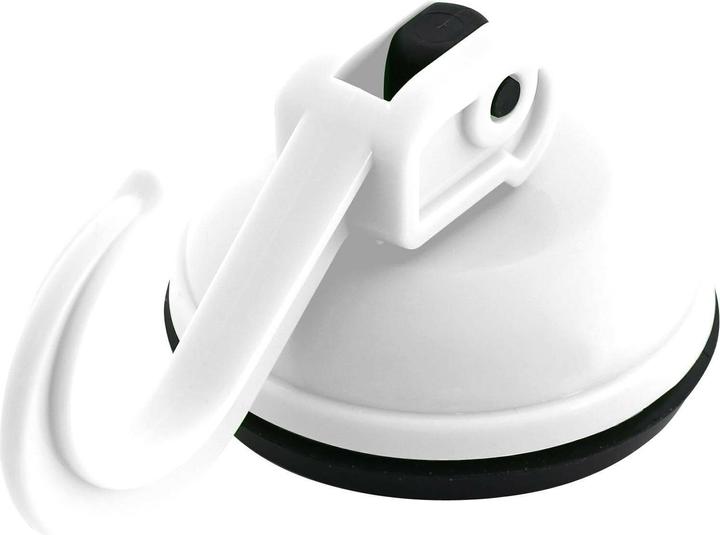 Eurotrail Saugnapf-Haken bis 6 kg, Weiss