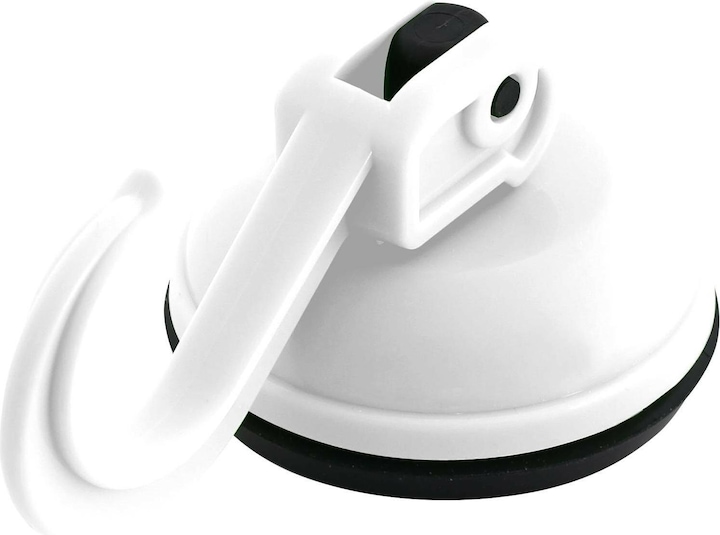 Eurotrail Suction cup hook up to 6 kg, White