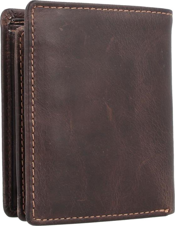 Image du produit Greenburry Porte-monnaie Tornado protection RFID cuir 9 cm