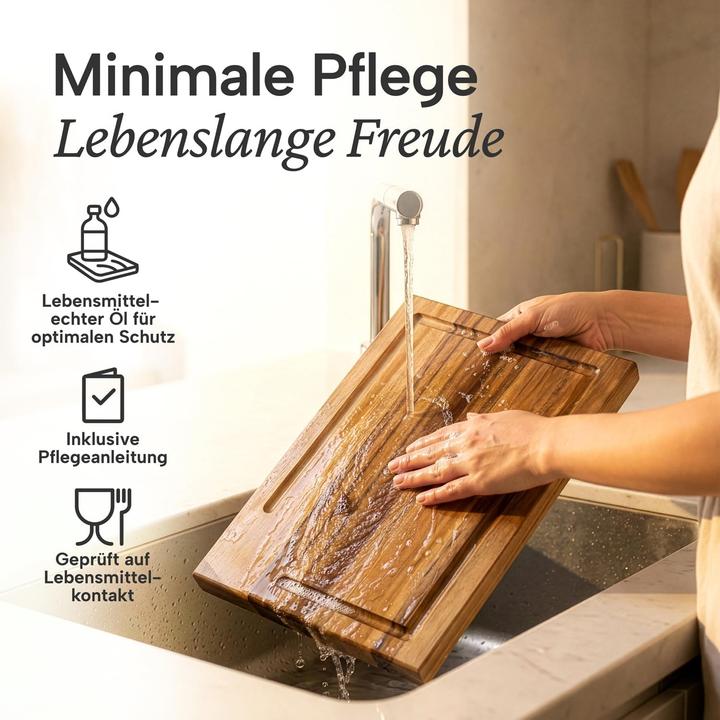 Produktbild Blumtal 3er-Set Schneidebrett mit Ständer