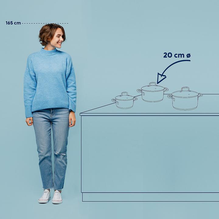 Produktbild Kela Flavoria (Kochtopf, Edelstahl, 20 x 10 cm)