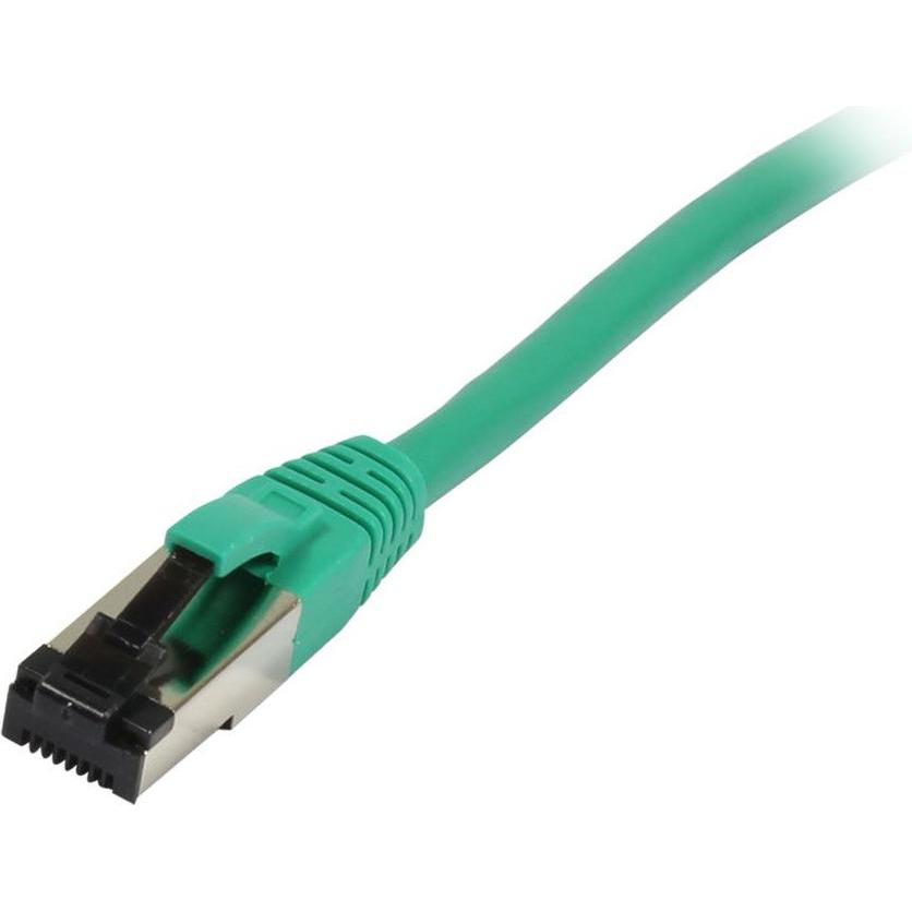 Synergy 21 Patchkabel RJ45, CAT8.1 2000Mhz, 0,25m, grün, S-STP(S/FTP), TPE(Ultra SuperFlex), AWG26 (S/FTP, CAT8.1, 0.25 ...