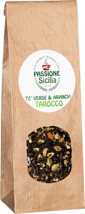 Produktbild Passione Sicilia Arancia Tarocco - BIO Grüntee (100 g)