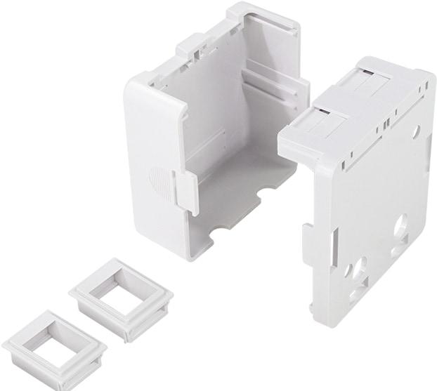 Actual product image LogiLink Keystone surface mount box (Network Accessories)
