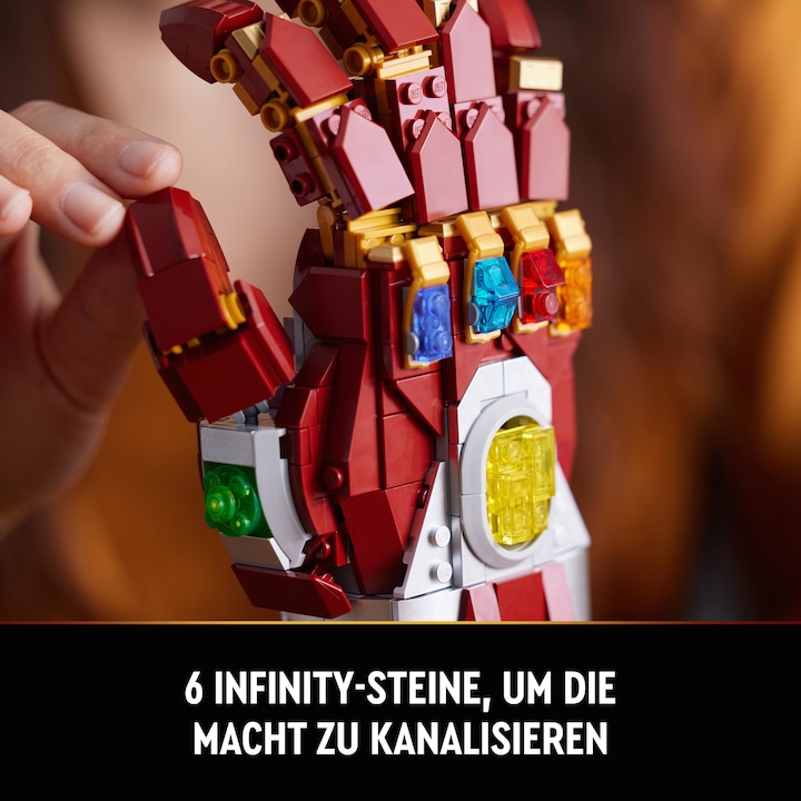 Image du produit LEGO 76223 Gant Marvel Iron Man (76223, LEGO Marvel)