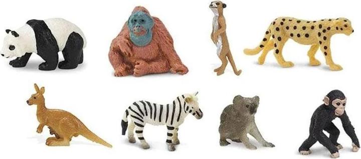 Image du produit Safari Zooties Fun Pack 8 figurines