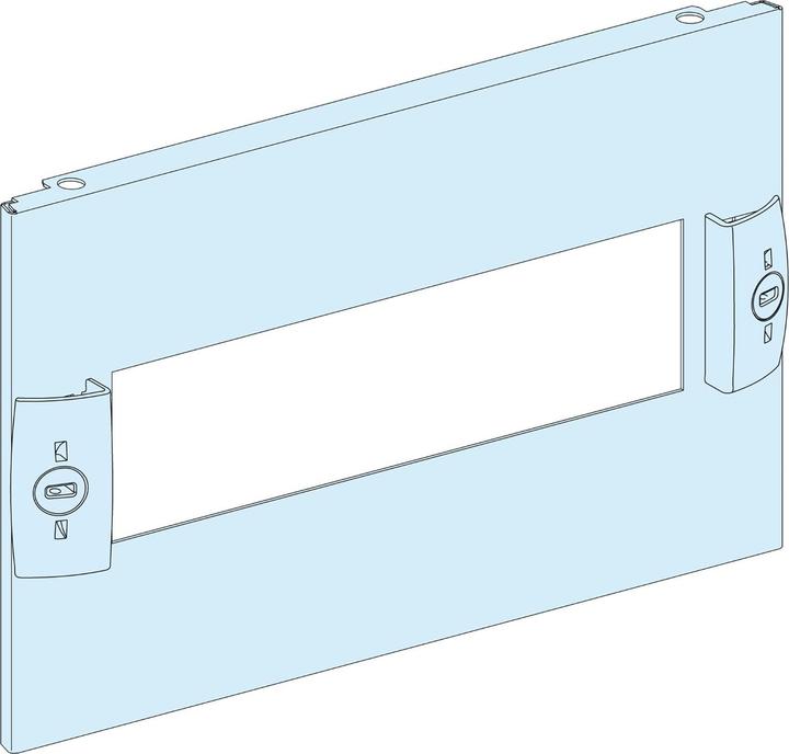 Produktbild Schneider Prisma Plus G Metallabdeckung mit Ausschnitt für modulare Geräte 300 x 150 mm LVS03213