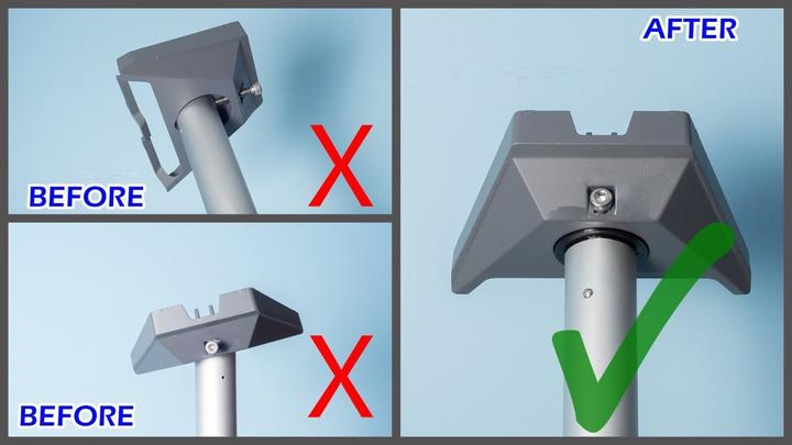 Produktbild Starlink Rohradapter für Standard Kit V4 (Montage-Kit)