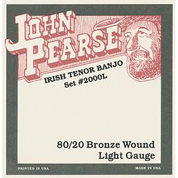 John Pearse J. Pearse 2000L Light Irish Tenor Banjo, Saiten