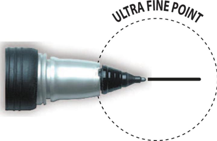 Produktbild Bic Marking Ultra Fine 0.8mm 8290801 schwarz 12 Stück (12x)