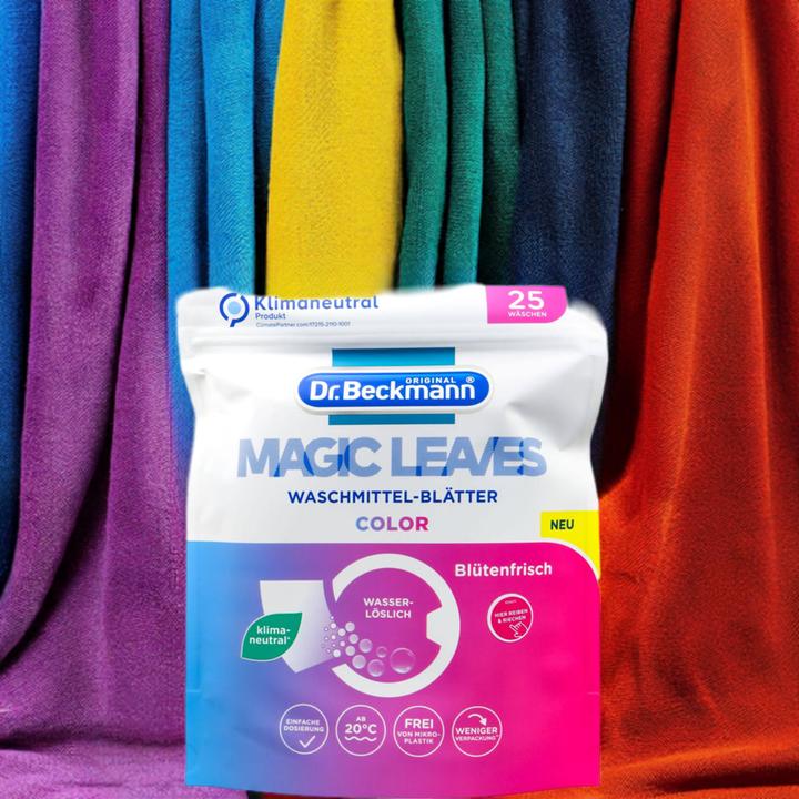 Produktbild Dr. Beckmann Waschmittel-Blätter (25 Waschgänge)