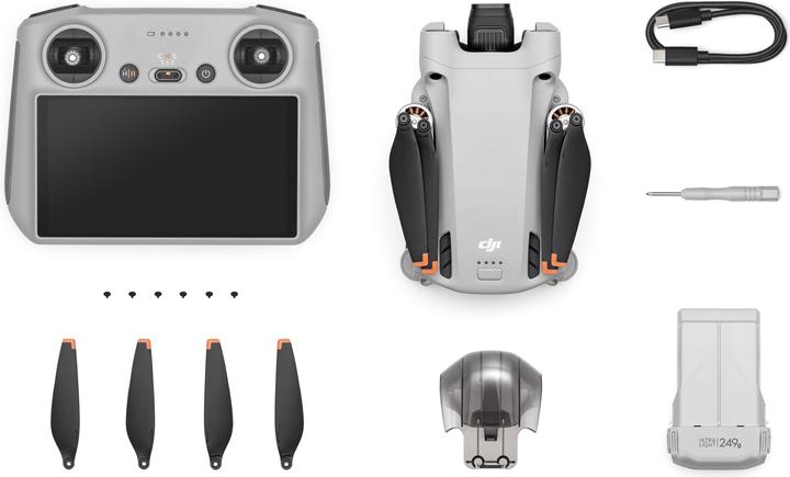 Produktbild DJI Mini 3 Pro mit RC Controller (34 min, 249 g, 48 Mpx)
