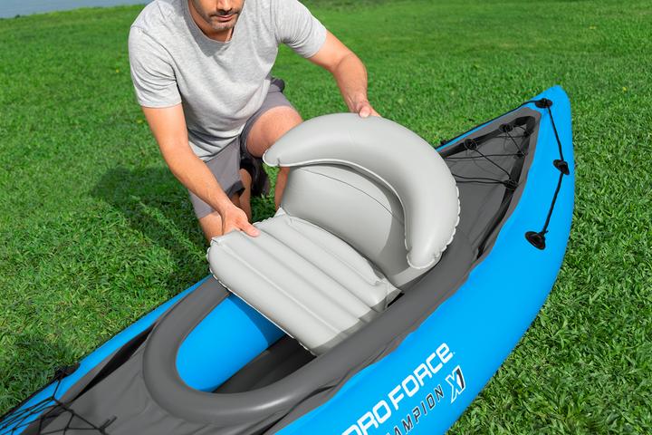 Actual product image Bestway Hydro-Force™ Cove Champion™ X1 Inflatable Kayak Set 2.75 m (275 cm, 1 Person)