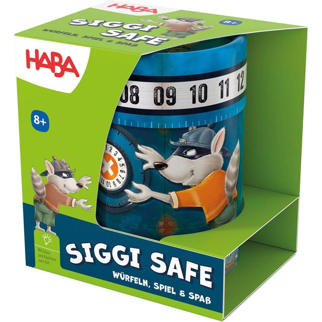 Haba Siggi Safe (Italienisch, Französisch, Deutsch, Englisch)